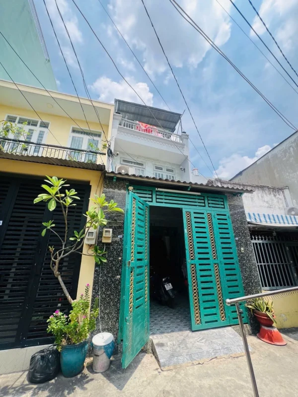 BÁN NHÀ LIÊN KHU 10–11 – DT 4×13M – 4 LẦU – HẺM 6M Ô TÔ QUAY ĐẦU