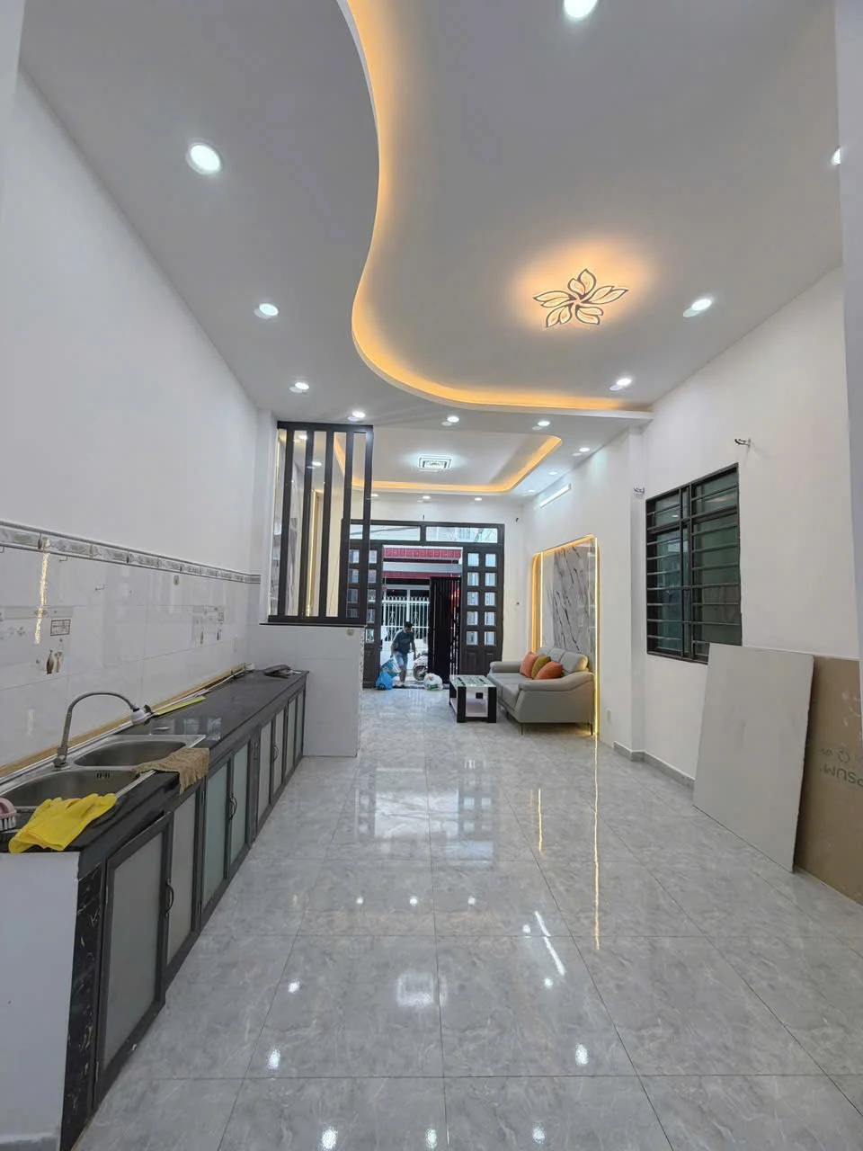 BÁN NHÀ 1 LẦU HẺM 4M – TỈNH LỘ 10, BTĐ, BÌNH TÂN • Diện tích: 4.04 × 12m, nở hậu 4.14m (≈ 48m²) — ảnh 9
