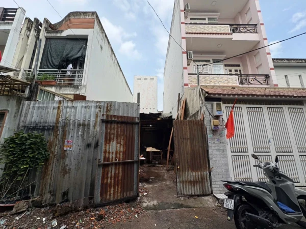 BÁN LÔ ĐẤT HẺM GẦN 5M THÔNG – LIÊN KHU 10-11, BÌNH TRỊ ĐÔNG • Diện tích: 5 x 16m (TDT 80m²)