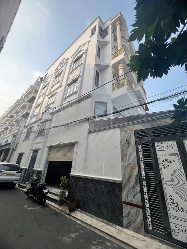 Bán căn biệt thự mini góc 2 mặt tiền, 1/ Hương Lộ 2 đường 5M thông Diện tích: 4,78x19,84M