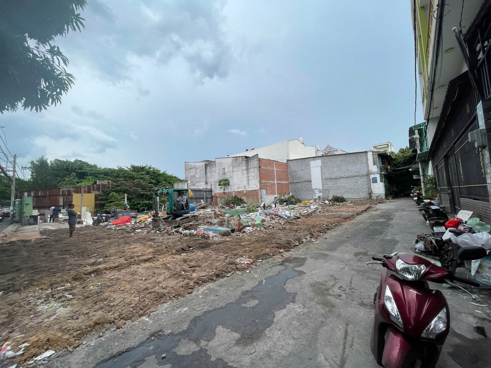 BÁN 2 LÔ ĐẤT MẶT TIỀN ĐƯỜNG SỐ 5F – CÔNG VIÊN kKÊNH NƯỚC ĐEN, BÌNH TÂN •Mặt tiền đường nhựa 7m — ảnh 1