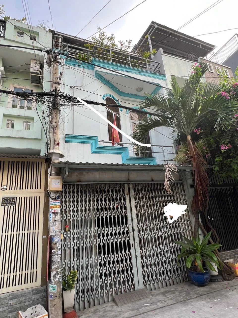 BÁN NHÀ 1 LẦU HẺM 7M THÔNG ĐƯỜNG SỐ 6 – BÌNH HƯNG HÒA • Diện tích: 4 x 11.4m (TDT 45.4m²) — ảnh 1