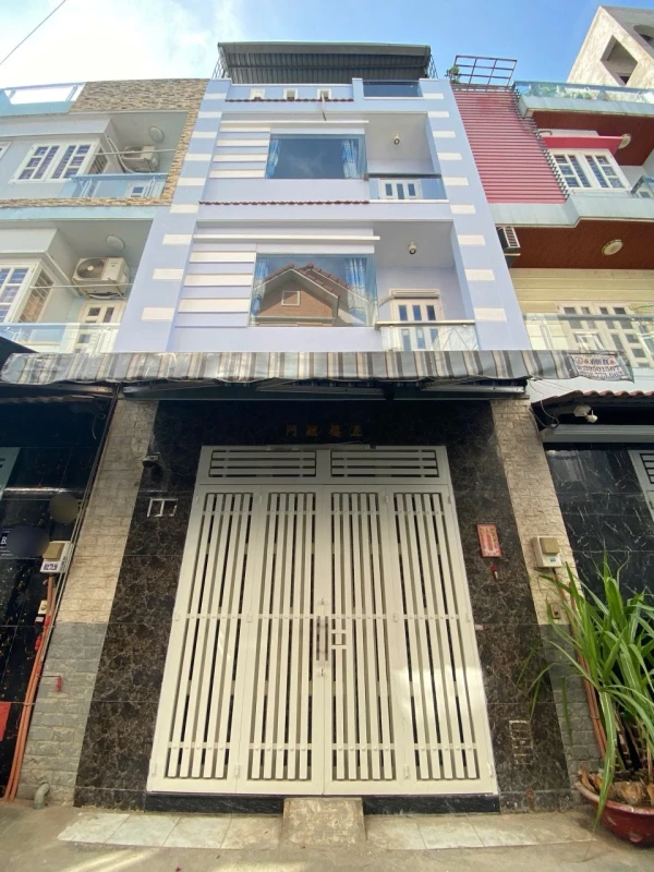 BÁN NHÀ 3.5 TẤM HẺM 6M TÂN HOÀ ĐÔNG – GẦN QUẬN 6 • Diện tích: 5 x 10m (TDT 50m²)