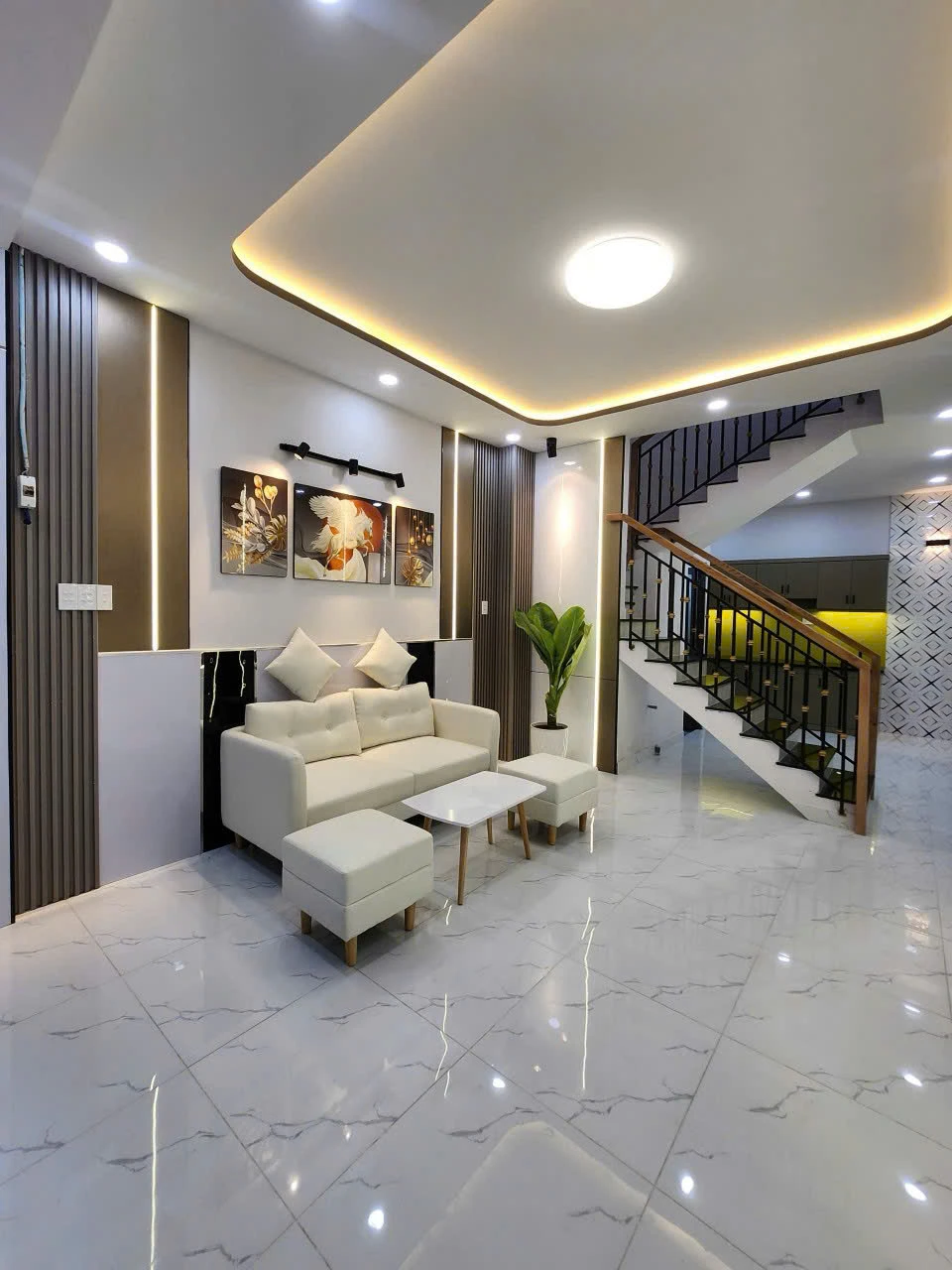 Nhà đẹp _ có thang máy Giá Tốt đường Gò Dầu P Tân Sơn Nhì Dt 4mx13m 3,5 tấm — ảnh 2