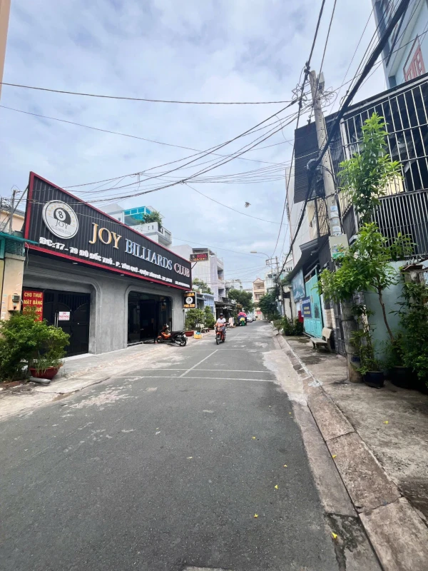 BÁN NHÀ KIÊN CỐ ĐÚC 4 TẦNG MẶT TIỀN ĐÔ ĐỐC THỦ TÂN PHÚ – 108M² (4x27M) – SÂN THƯỢNG THOÁNG MÁT