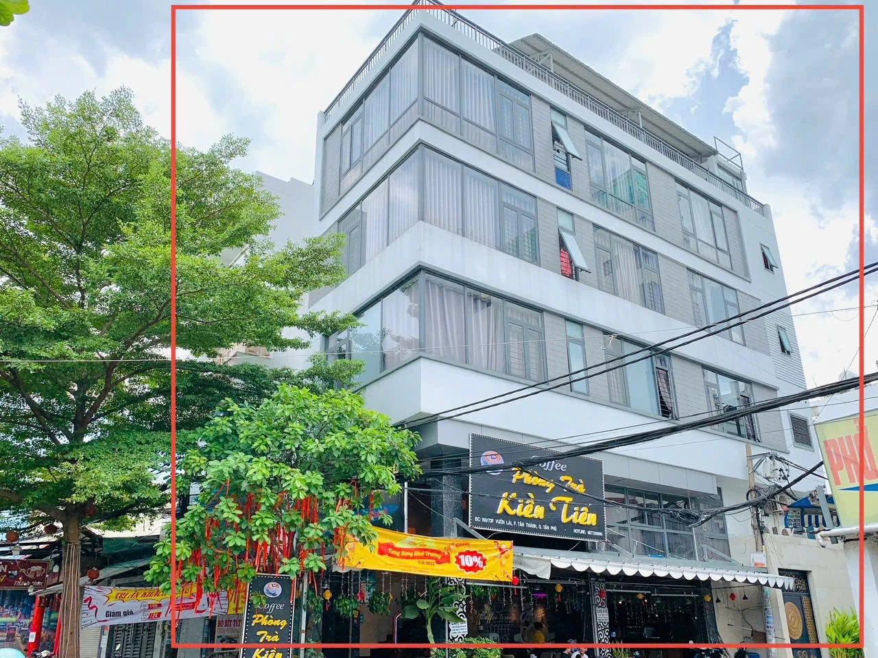 Bán nhà góc 2 MT 160/73F Vườn Lài, Tân Phú, 6x17m, 4 Lầu — ảnh 1