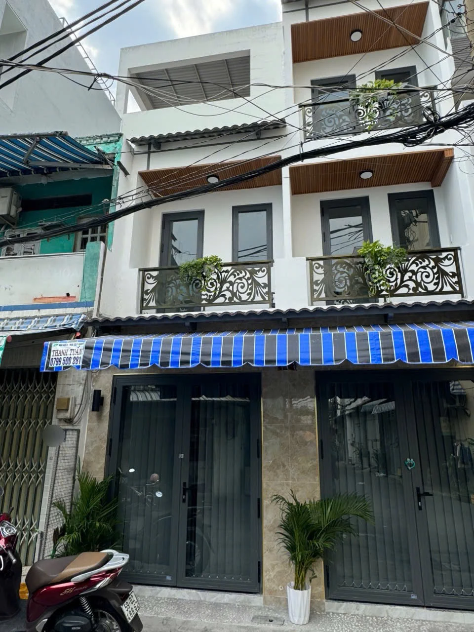 Bán nhà ngang 5m hẻm xe hơi đường Huỳnh Thiện Lộc Q.Tân Phú 27m2 đúc 3 tấm — ảnh 1