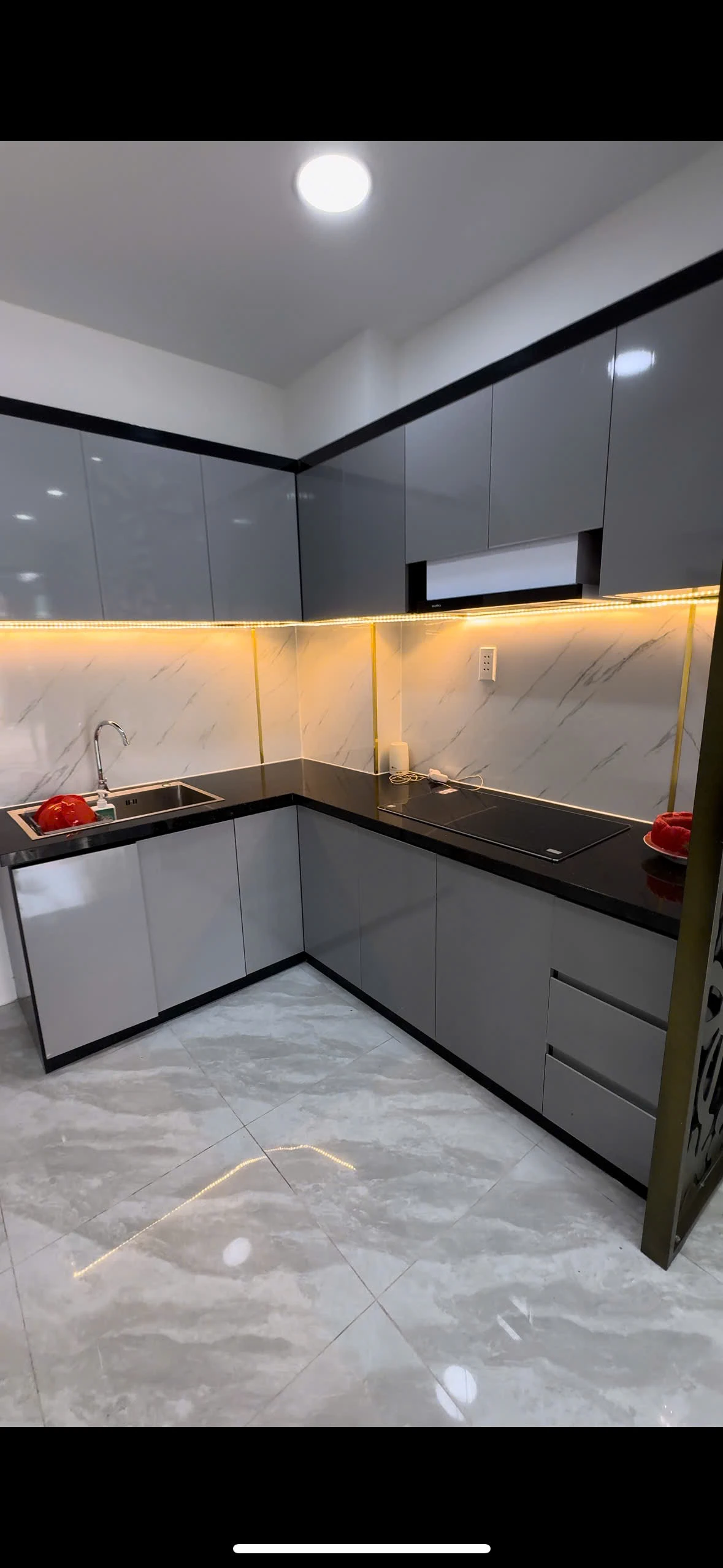 Bán nhà ngang 5m hẻm xe hơi đường Huỳnh Thiện Lộc Q.Tân Phú 27m2 đúc 3 tấm — ảnh 3