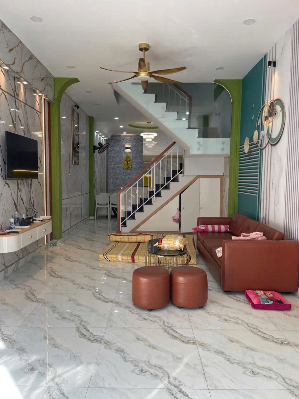 Bán nhà đường 12m khu Bờ Bao Tân Thắng Q.Tân Phú 59m2 đúc 3 tấm — ảnh 3