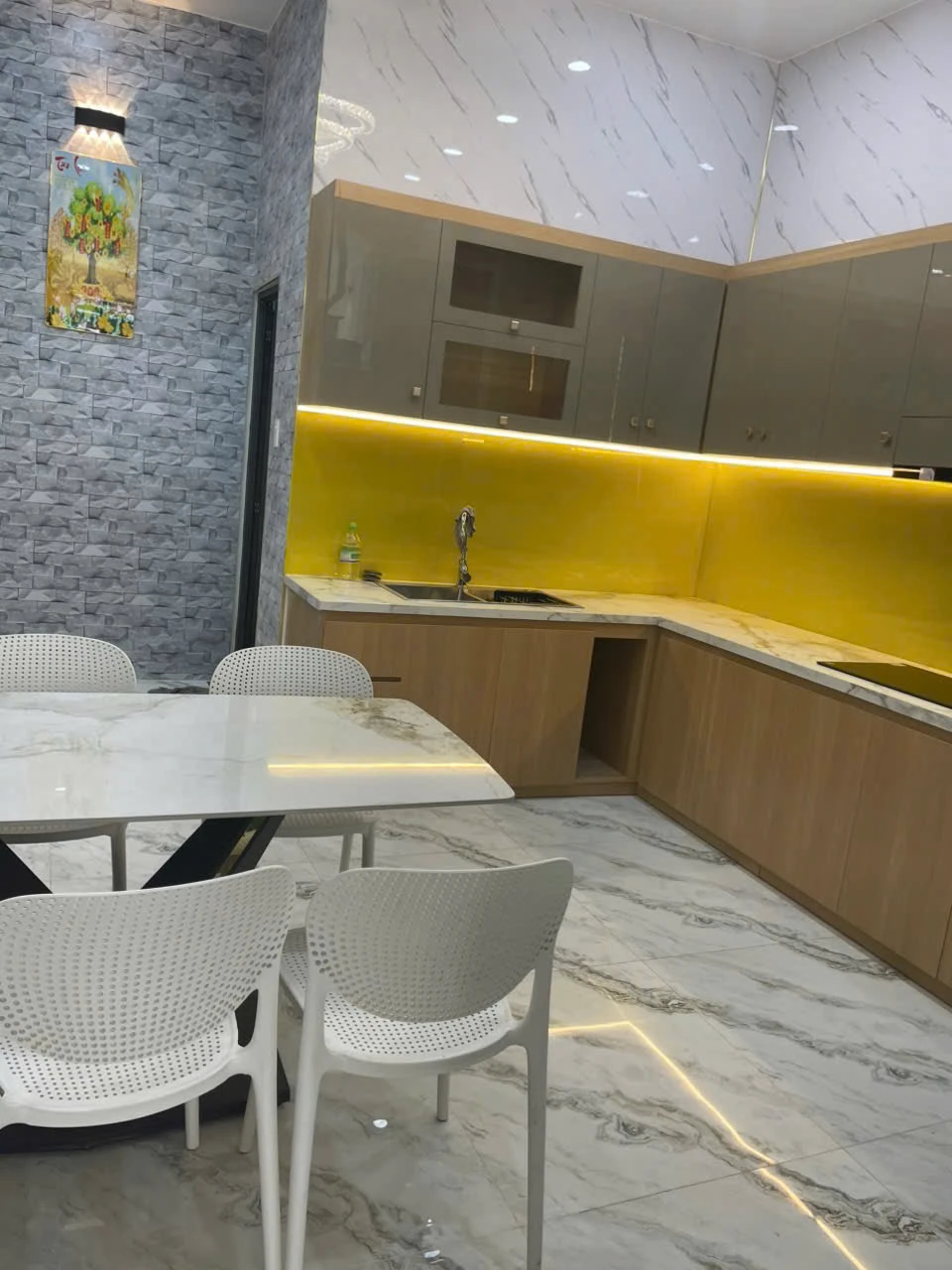Bán nhà đường 12m khu Bờ Bao Tân Thắng Q.Tân Phú 59m2 đúc 3 tấm — ảnh 4