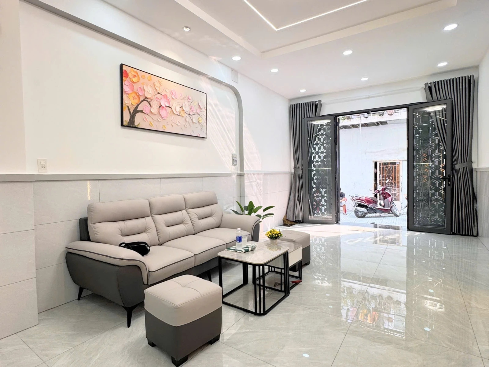 Nhà đẹp 3PN hẻm xe hơi đường số 8 P.BHH Q.Bình Tân 64m2 đúc 1 lầu — ảnh 6