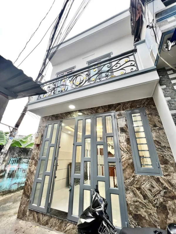 Nhĩnh có nhà đẹp hẻm 499 Hương Lộ 2 Q.Bình Tân 30m2 đúc 1 lầu