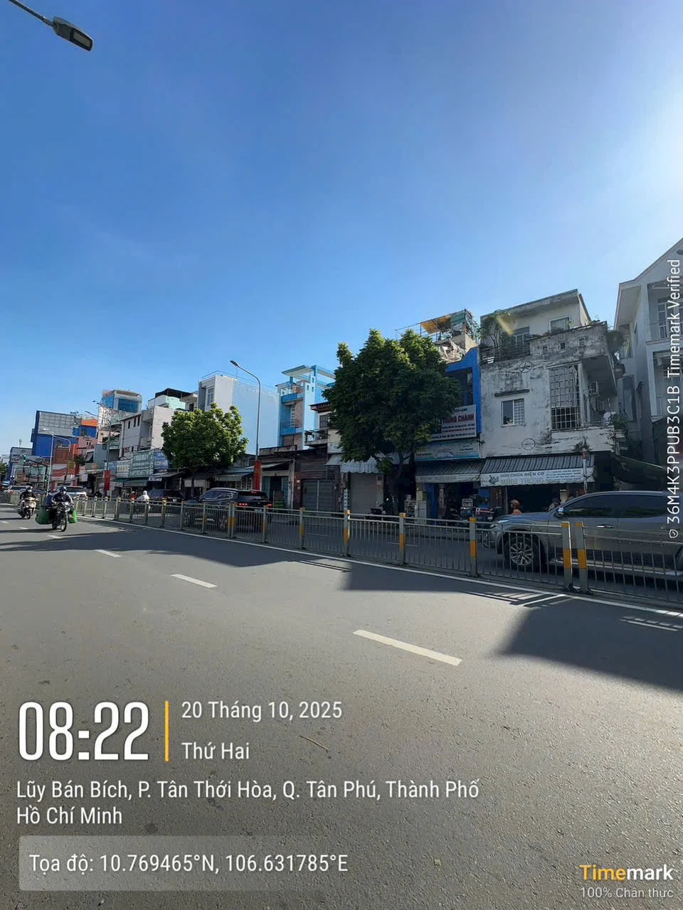 Bán nhà mặt tiền đường Luỹ Bán Bích Q.Tân Phú 75m2 đúc 3 tấm — ảnh 2