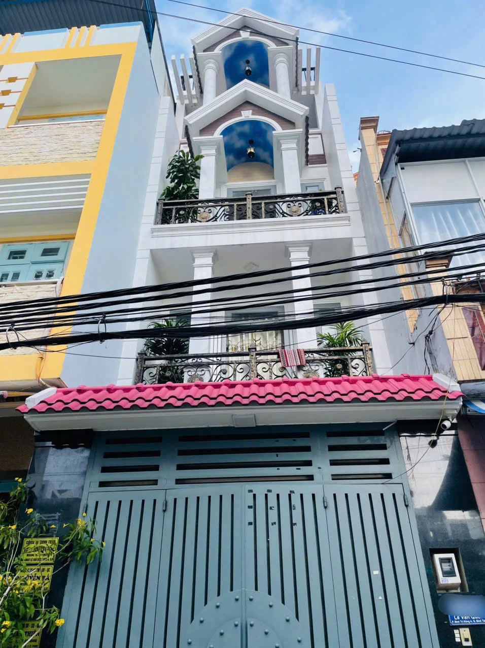 BÁN NHÀ HẺM 6M THÔNG – LÊ VĂN QUỚI – DT:4x17,3m 3 lầu — ảnh 1