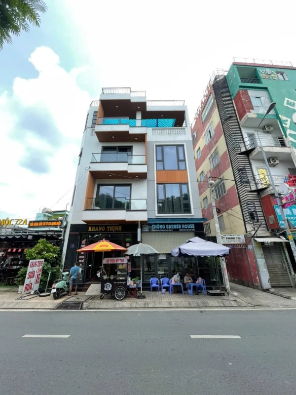 BÁN mặt tiền công viên - có thang máy, BHHA – 9.5×9M – TRỆT 3 LẦU ST – ĐƯỜNG 7M