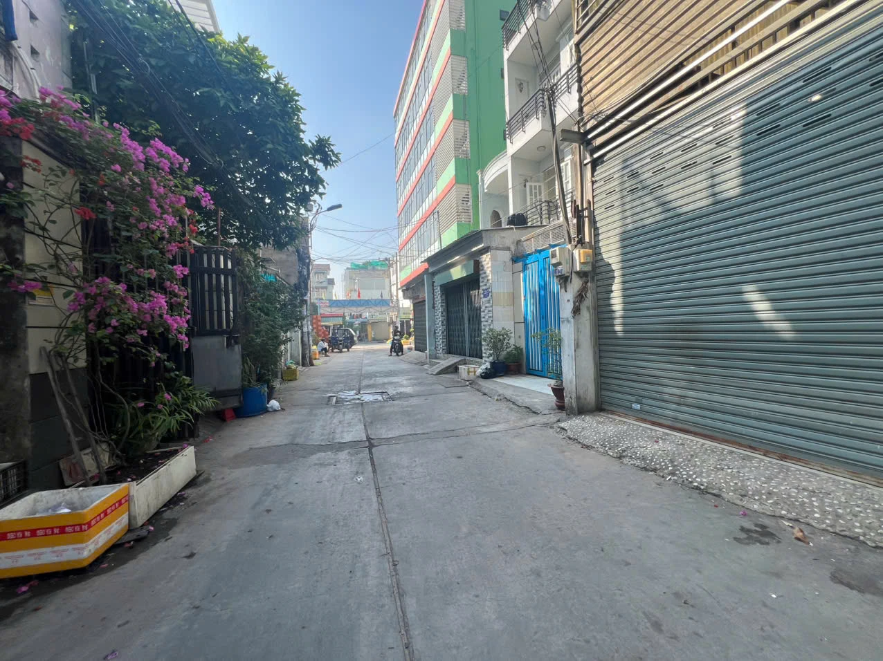 bán nhà hẻm 8m Tân Hương(4x30m 2 lầu st) giá tốt — ảnh 1