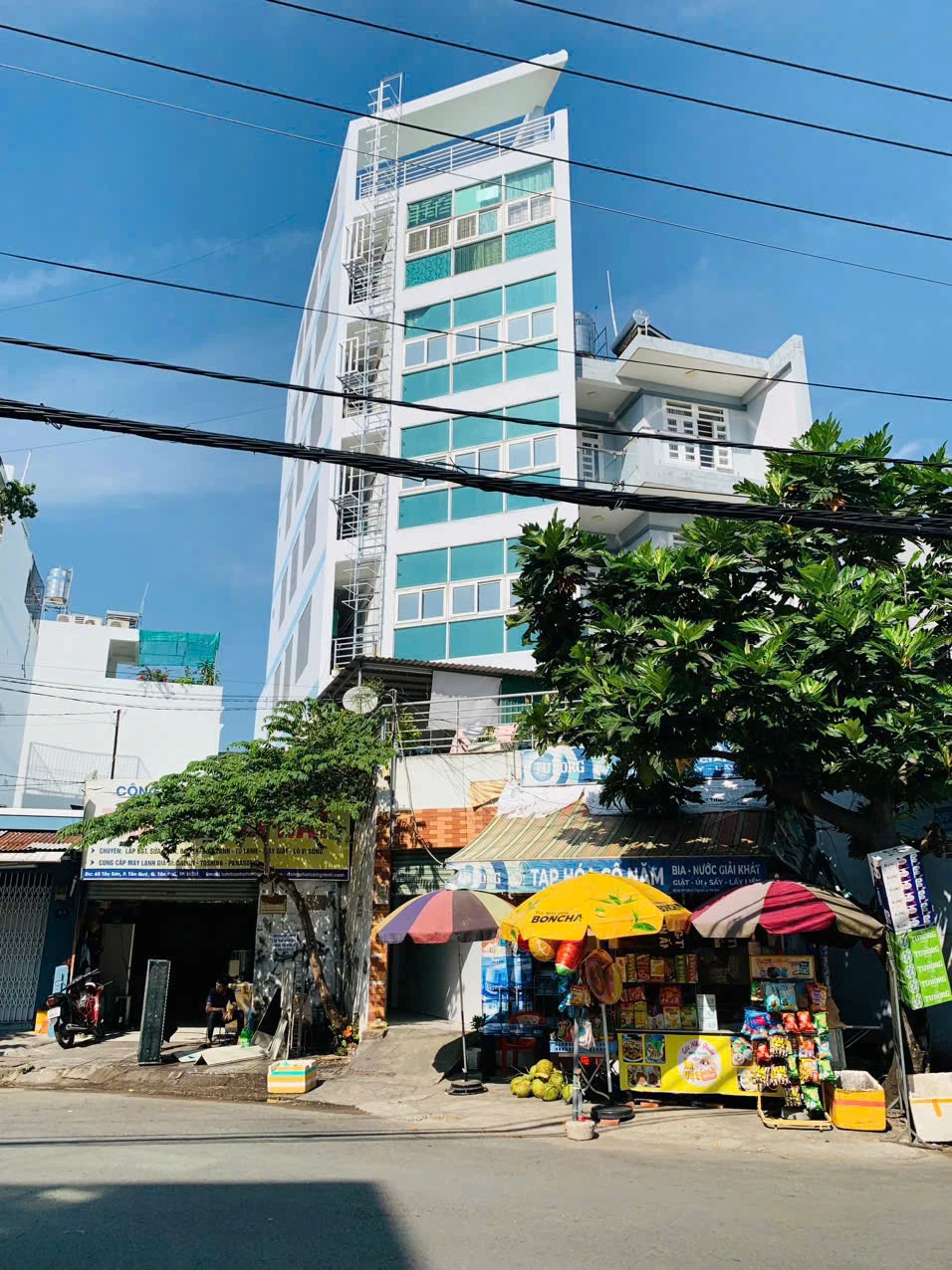 Bán nhà MT Tây Sơn Tân Phú 5x24m đúc lửng 4 lầu ST (gần chợ Tân Hương) — ảnh 1