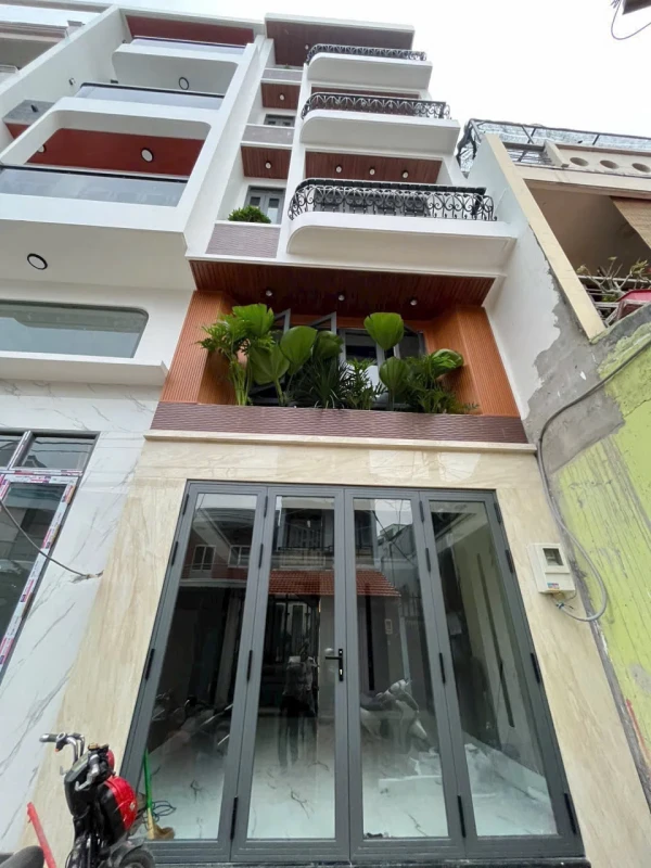 SIÊU PHẨM NHÀ PHỐ Khu Lê Văn Quới – THANG MÁY – FULL NỘI THẤT – HẺM 8M THÔNG 4,2x18,5m5 tấm