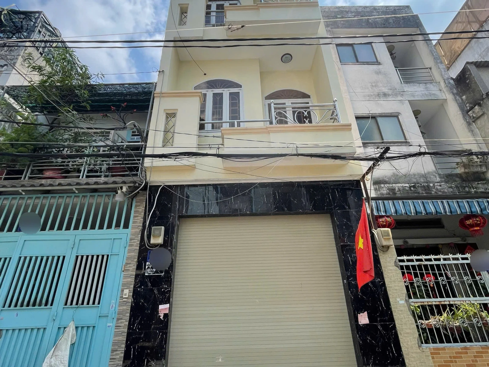 Nhà hẻm oto thông 4 tầng 4x17,7m - Ngay khu bàn cờ chợ cây keo đường Hòa Bình Q.Tân Phú — ảnh 1