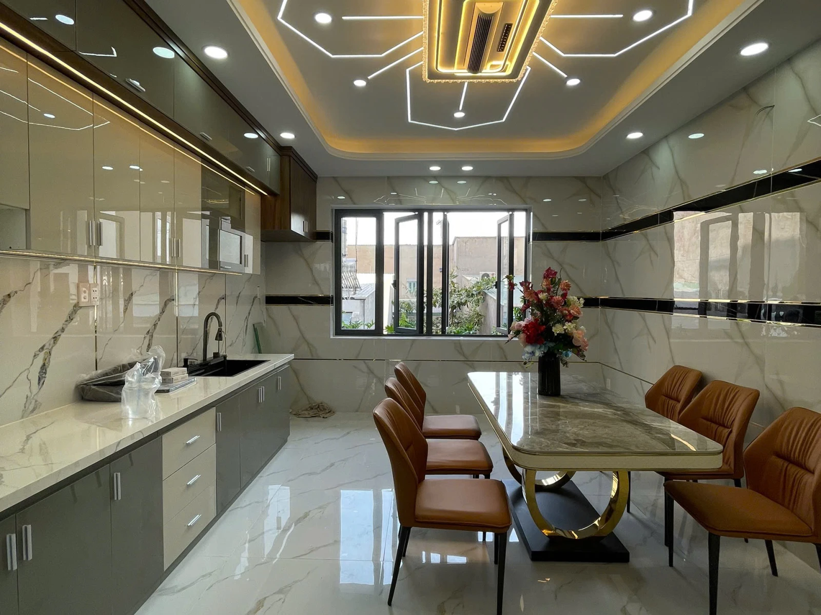 CĂN NHÀ MỚI 5 TẦNG LỬNG NGƯỢC HẺM 6M – KHU LÊ VĂN QUỚI NỐI DÀI • Diện tích: 4 × 15m (TDT: 60m²) — ảnh 6