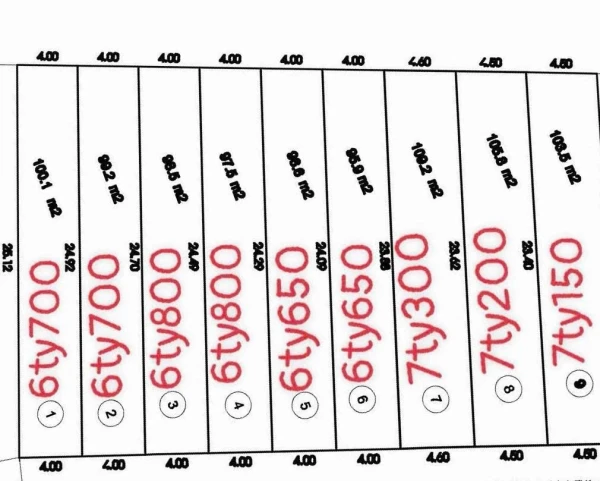 Đất khu Lũy Bán Bích – 4x25m, vuôn vức – Giá tốt