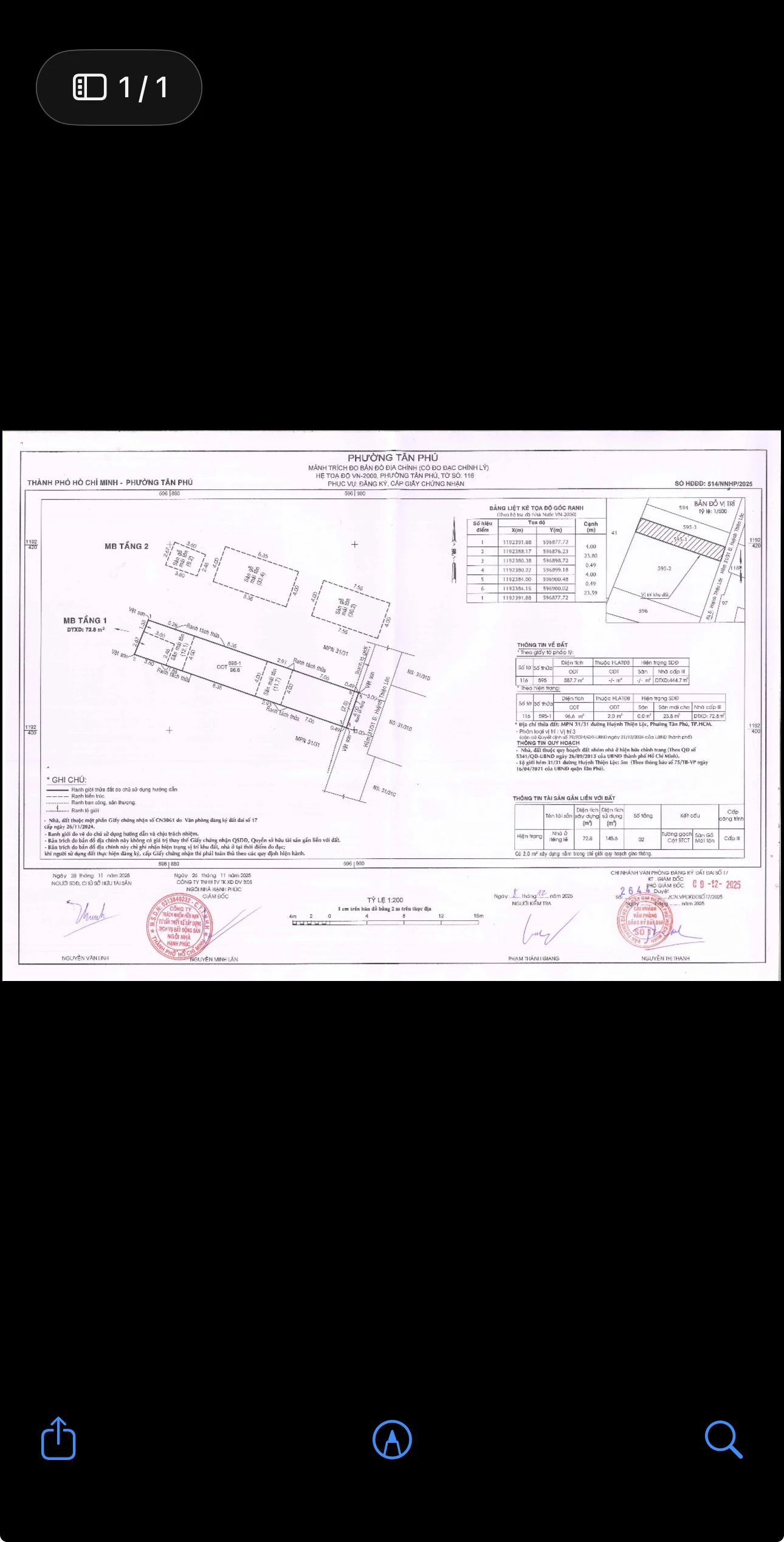 9 LÔ ĐẤT HUỲNH THIỆN LỘC HXH DT: 4x25M — ảnh 1