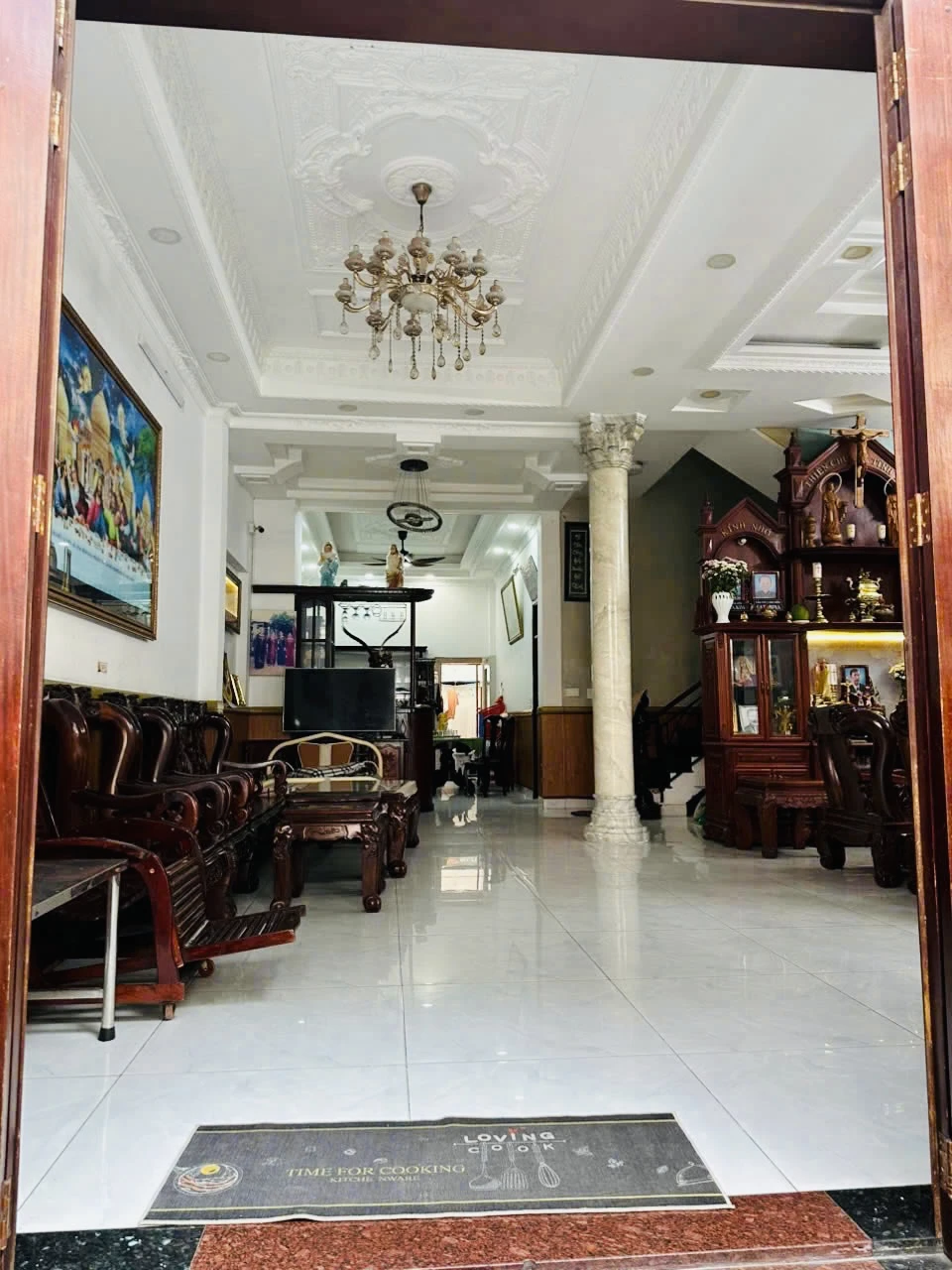 HẠ!! BIỆT THỰ — NGAY CHỢ TÂN HƯƠNG DT: 7.5x21M ( 3 LẦU ST) — ảnh 5