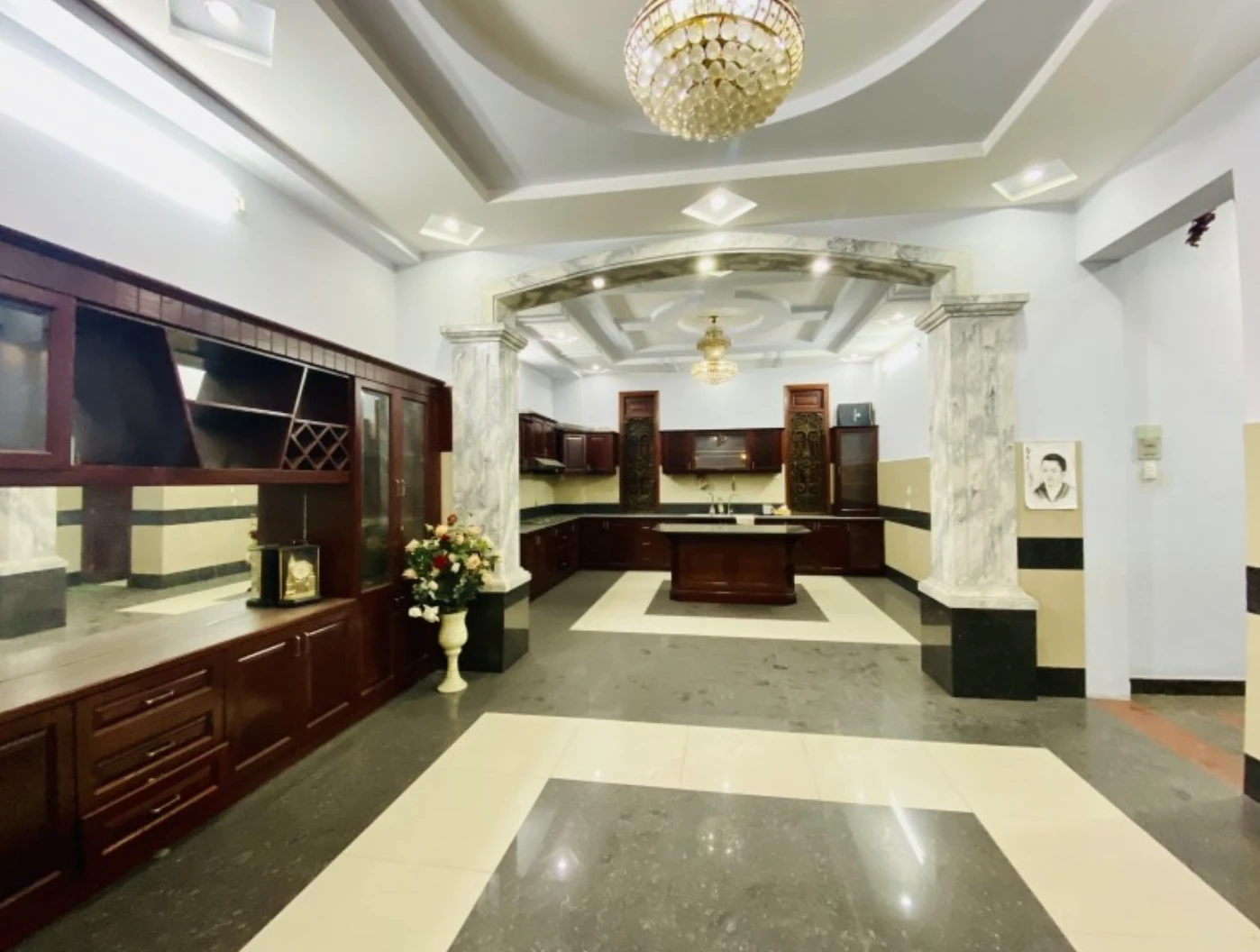 BÁN BIỆT THỰ CÓ HẦM LÊ VĂN THỌ P.8 – 204M² – NGANG 12M BỀ THẾ – TIỆN CẢI TẠO 9PN — ảnh 1