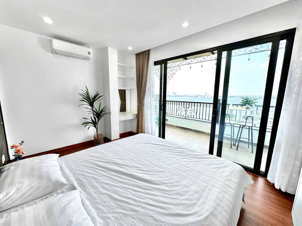 CHO THUÊ CĂN HỘ NGUYỄN ĐÌNH THI, VIEW HỒ TÂY, 2PN 1PK BANCOL SIÊU RỘNG, GIẶT SẤY RIÊNG — ảnh 4