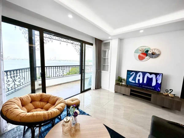 CHO THUÊ CĂN HỘ NGUYỄN ĐÌNH THI, VIEW HỒ TÂY, 2PN 1PK BANCOL SIÊU RỘNG, GIẶT SẤY RIÊNG