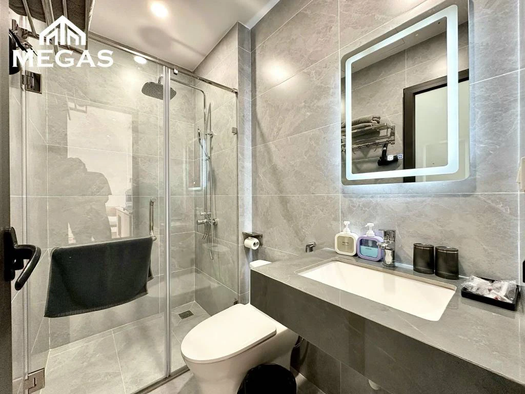 Cho thuê căn hộ chung cư Lạc Long Quân, Tây Hồ, DT 60m2 tiện nghi đầy đủ, giá 7 triệu — ảnh 7