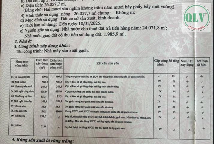 CHO THUÊ NHÀ XƯỞNG LỘC NINH, BÌNH PHƯỚC, 26057M², ĐỦ TIỆN ÍCH, GIÁ CHỈ 40K/M2 — ảnh 1