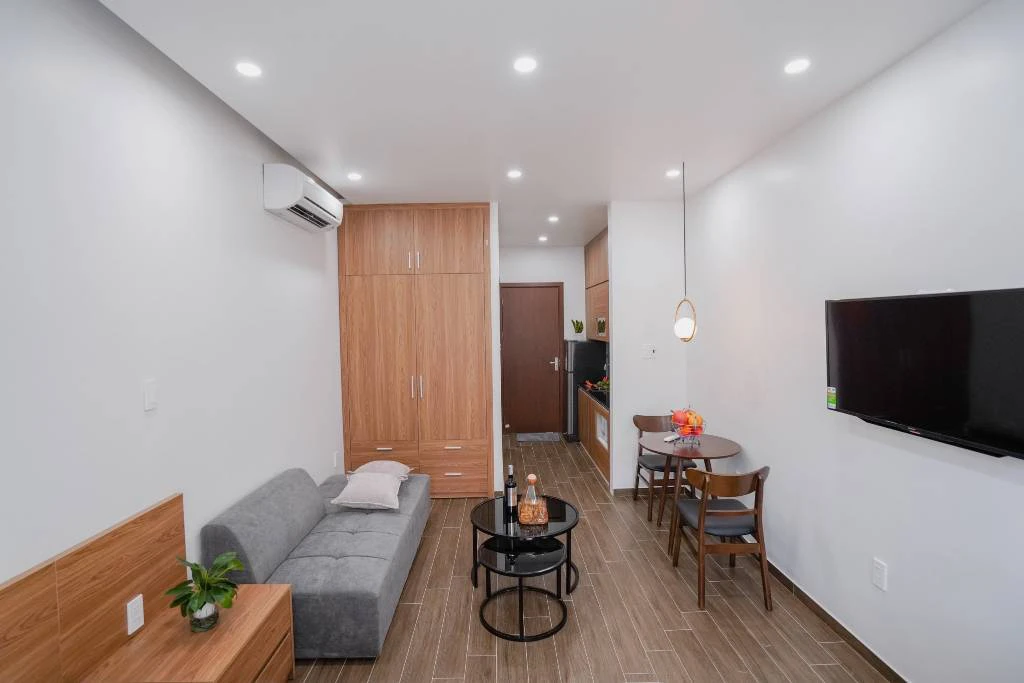 Cho thuê căn hộ cao cấp Vinhomes Marina, 1 ngủ tách bếp, dt 35m2, giá 7 triệu — ảnh 4
