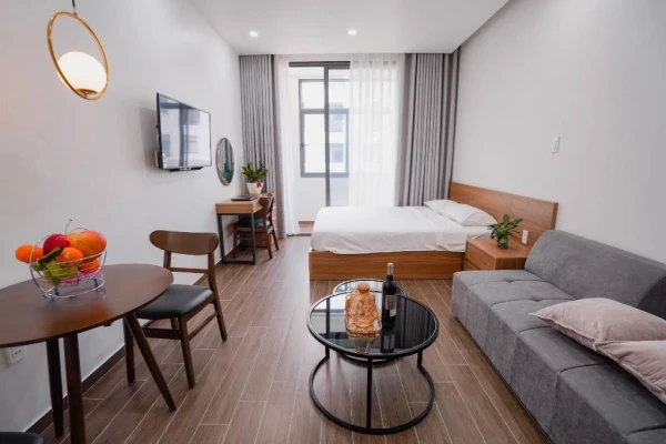 Cho thuê căn hộ cao cấp Vinhomes Marina, 1 ngủ tách bếp, dt 35m2, giá 7 triệu