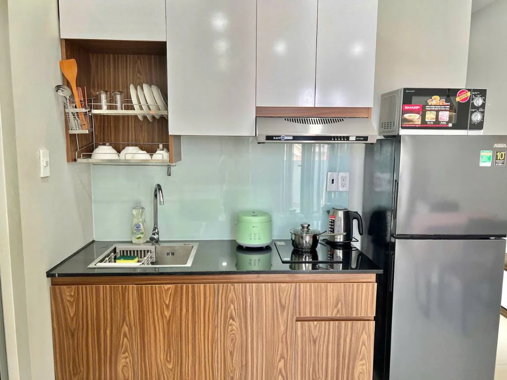CHO THUÊ STUDIO BẠCH ĐẰNG, BÌNH THẠNH, CÓ BAN CÔNG FULL NỘI THẤT — ảnh 2