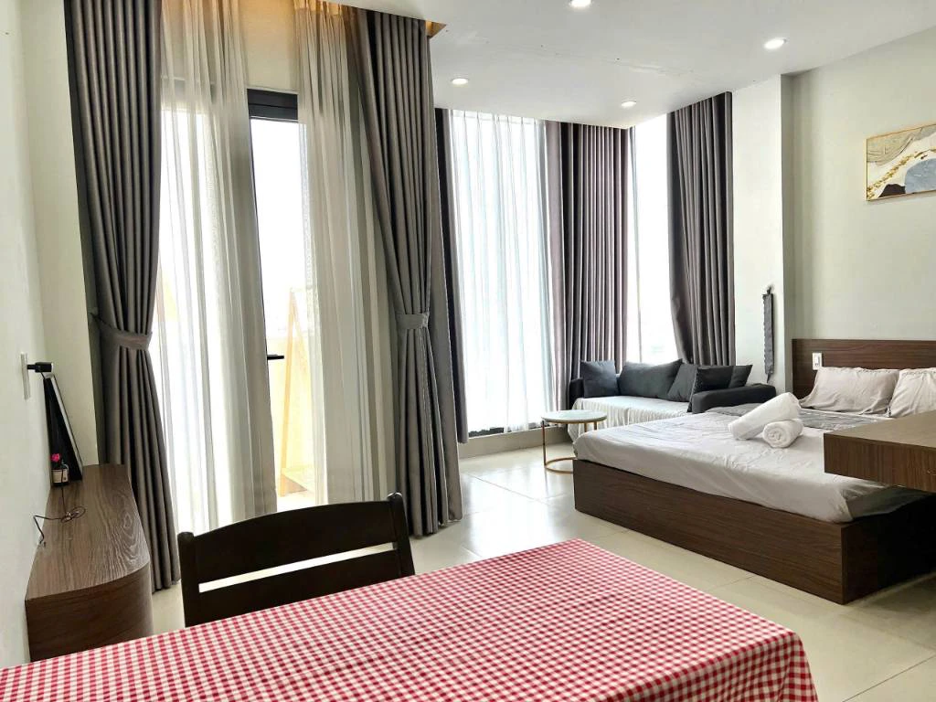 CHO THUÊ STUDIO BẠCH ĐẰNG, BÌNH THẠNH, CÓ BAN CÔNG FULL NỘI THẤT — ảnh 1