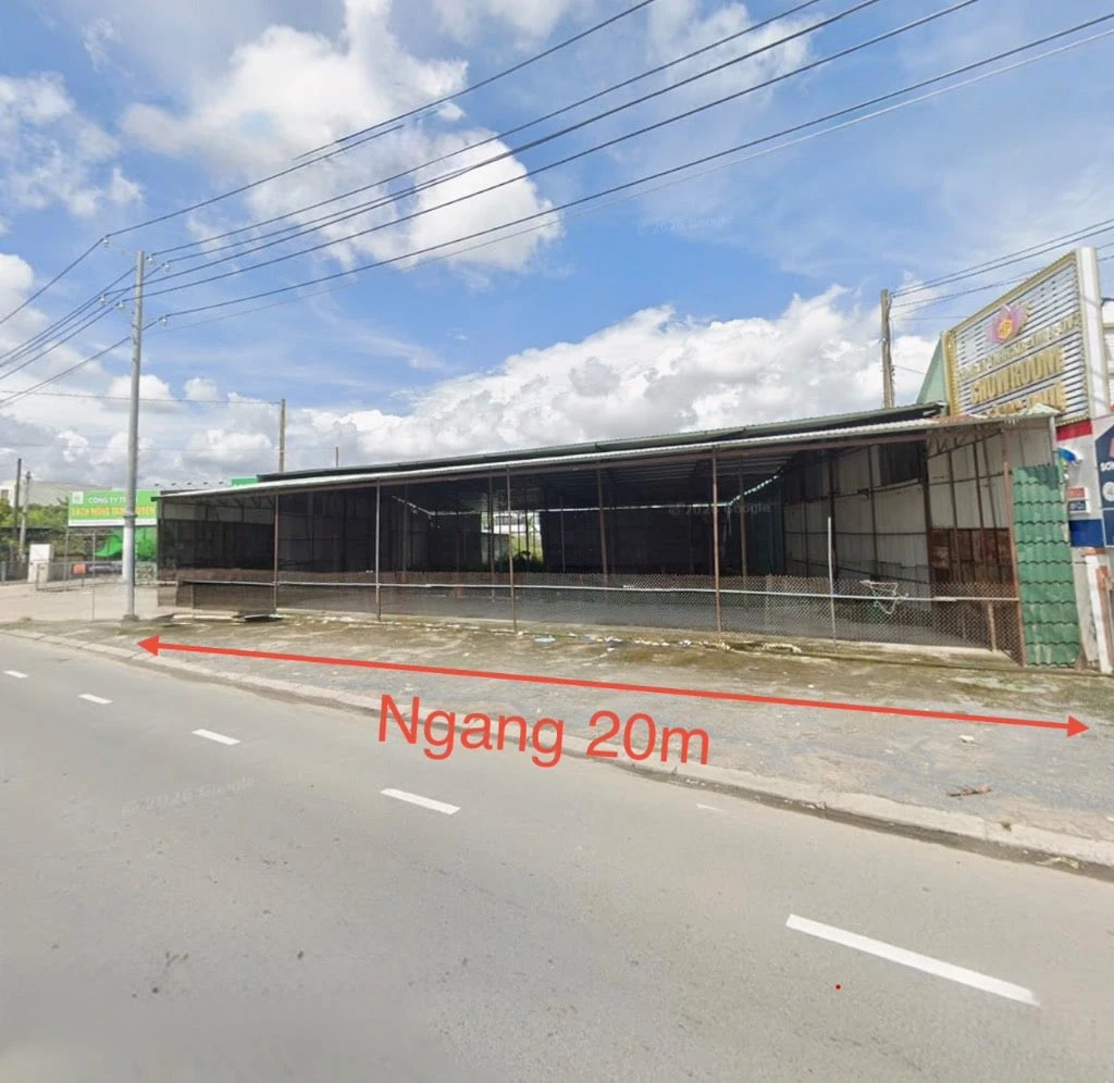 CHO THUÊ MẶT BẰNG MẶT TIỀN NGUYỄN VĂN LINH, BÌNH THỦY, 700M2 NGANG 20M, GẦN QL91B, GIÁ 35TR/THÁNG — ảnh 1