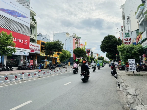 MTKD NGUYỄN SƠN – NGAY THOẠI NGỌC HẦU DT: 4.1×27.5M ( TRỆT 2 LẦU ST) – GIÁ 21 TỶ