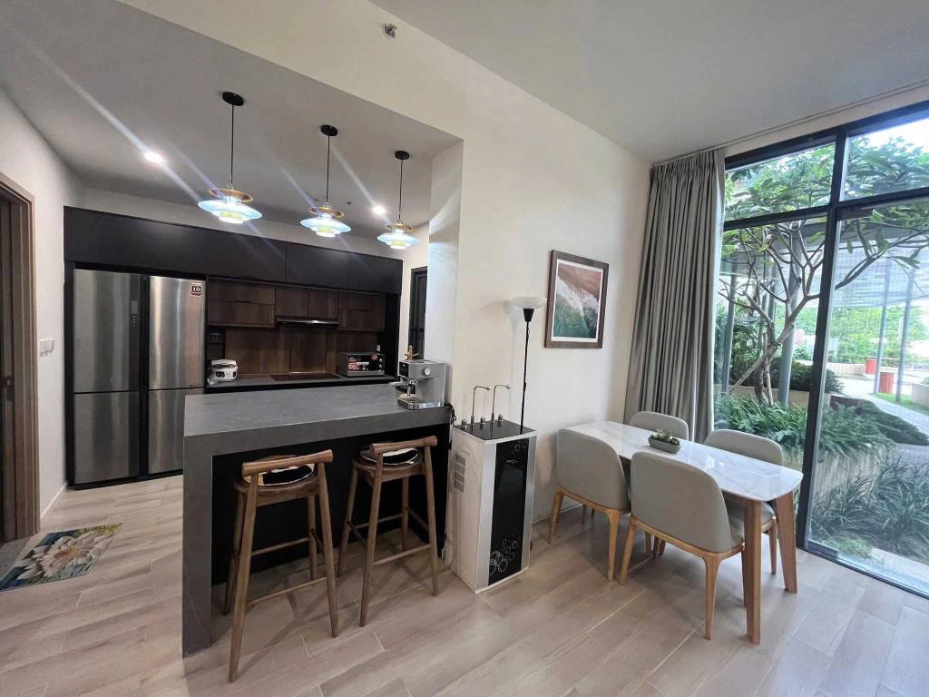 Cho thuê căn shophouse duplex Vinhomes Grand Park, 2 tầng, full nội thất, sân vườn — ảnh 4