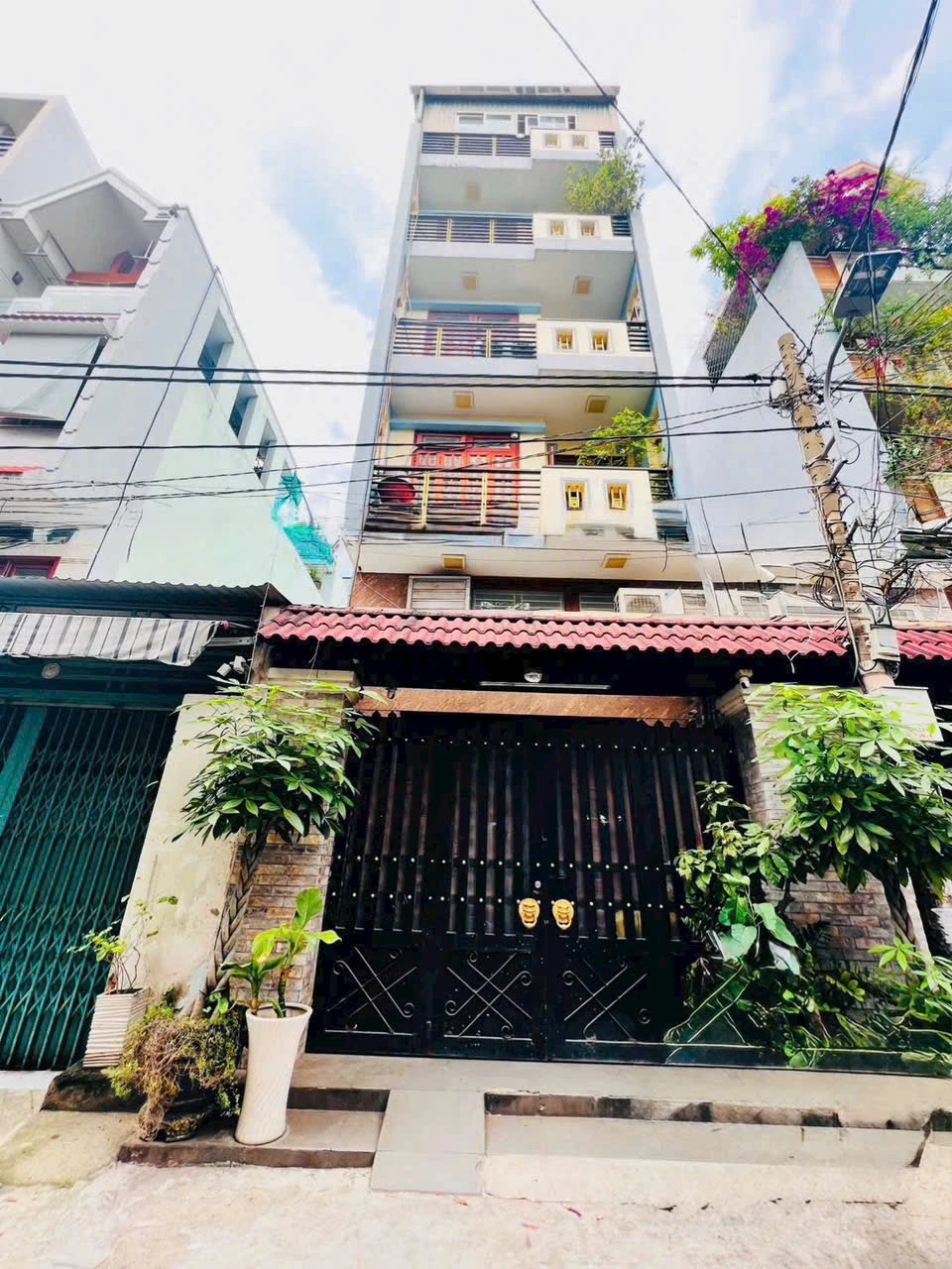 HẠ GIÁ 2 TỶ !! HẺM 6M THÔNG TÂN HƯƠNG DT 5x20M ( trệt lửng 3 lầu sân thượng ) – 12.8 TỶ — ảnh 1