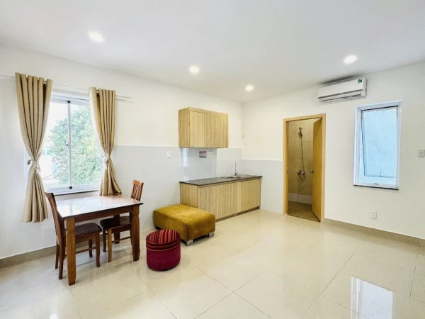 CHO THUÊ CĂN HỘ 1PN VẠN KIẾP, BÌNH THẠNH, FULL NỘI THẤT NGAY CHỢ BÀ CHIỂU