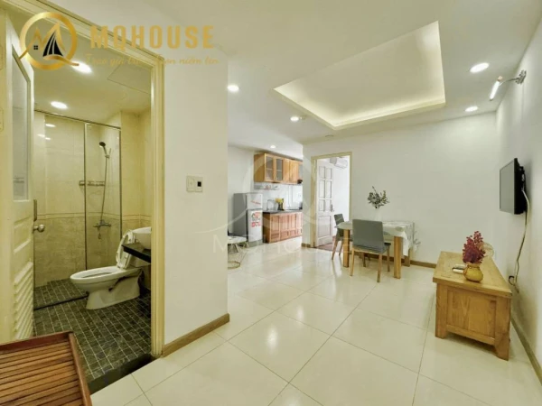 Cho thuê chung cư mini Quận Tân Bình, 1pn 50m2, khu sân bay