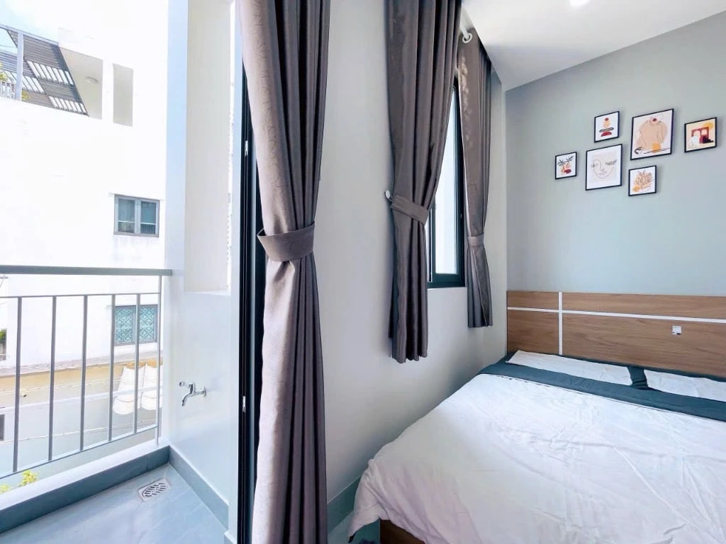CĂN HỘ NGUYỄN THƯỢNG HIỀN, TRUNG TÂM BÌNH THẠNH, BAN CÔNG THOÁNG MÁT, FULL NỘI THẤT — ảnh 3