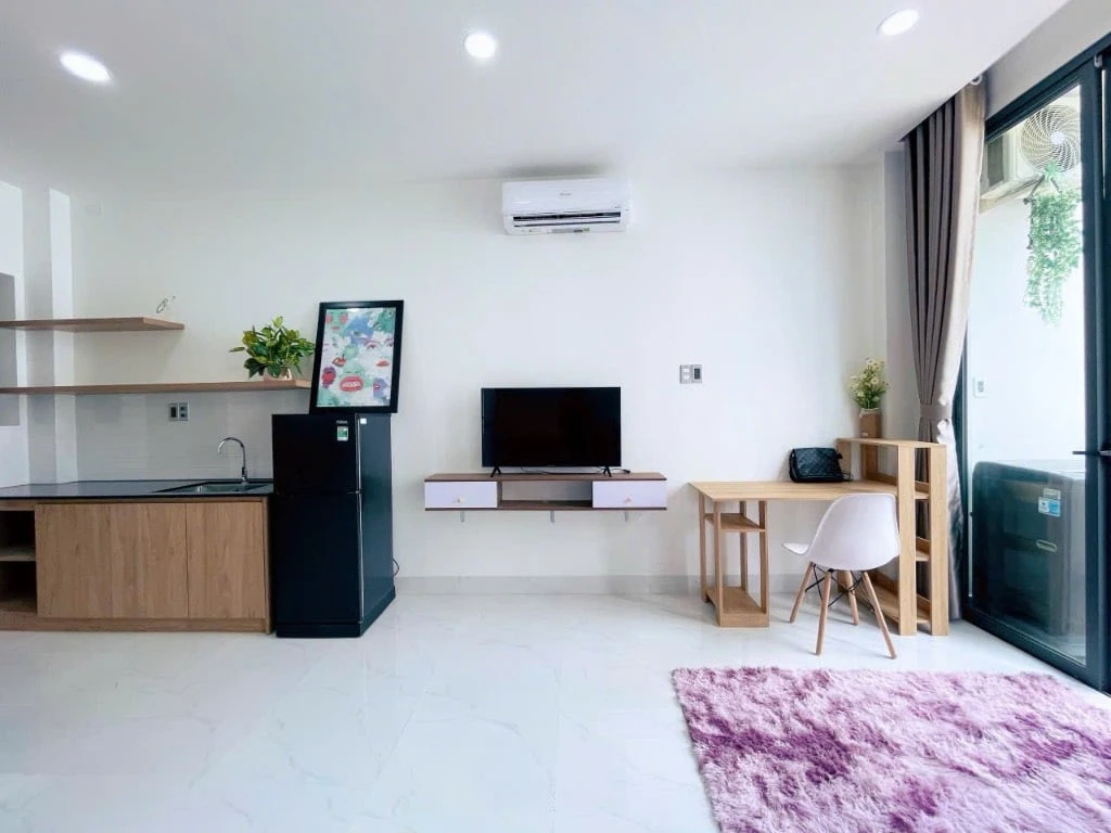 CĂN HỘ NGUYỄN THƯỢNG HIỀN, TRUNG TÂM BÌNH THẠNH, BAN CÔNG THOÁNG MÁT, FULL NỘI THẤT — ảnh 5