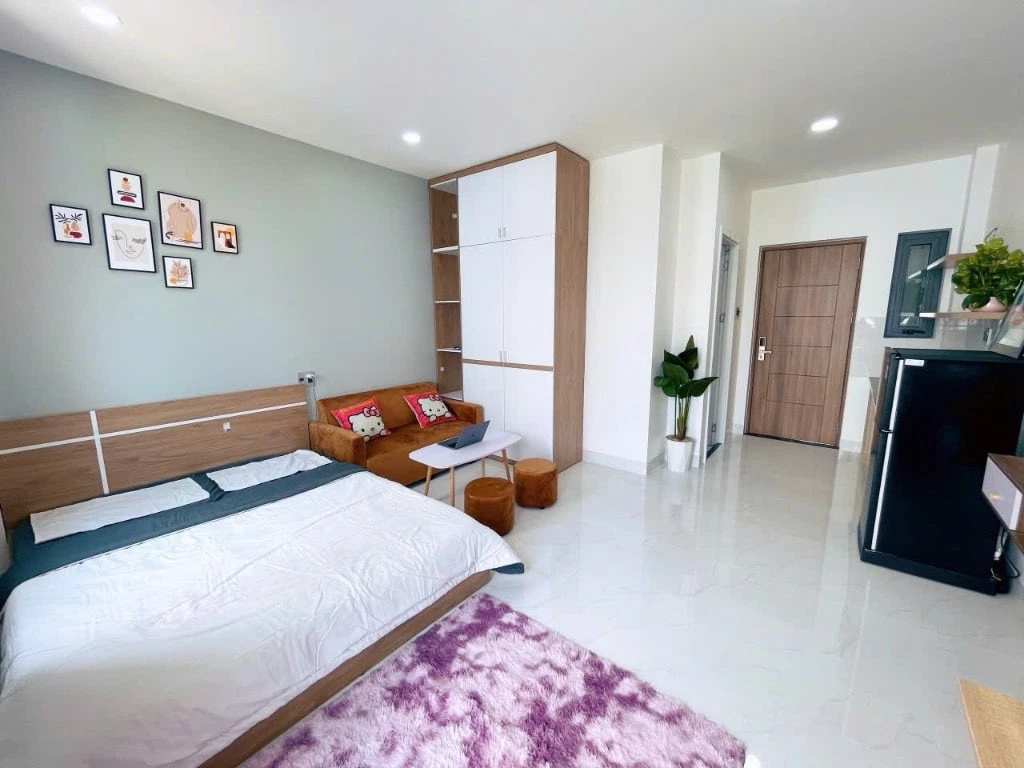 CĂN HỘ NGUYỄN THƯỢNG HIỀN, TRUNG TÂM BÌNH THẠNH, BAN CÔNG THOÁNG MÁT, FULL NỘI THẤT — ảnh 6