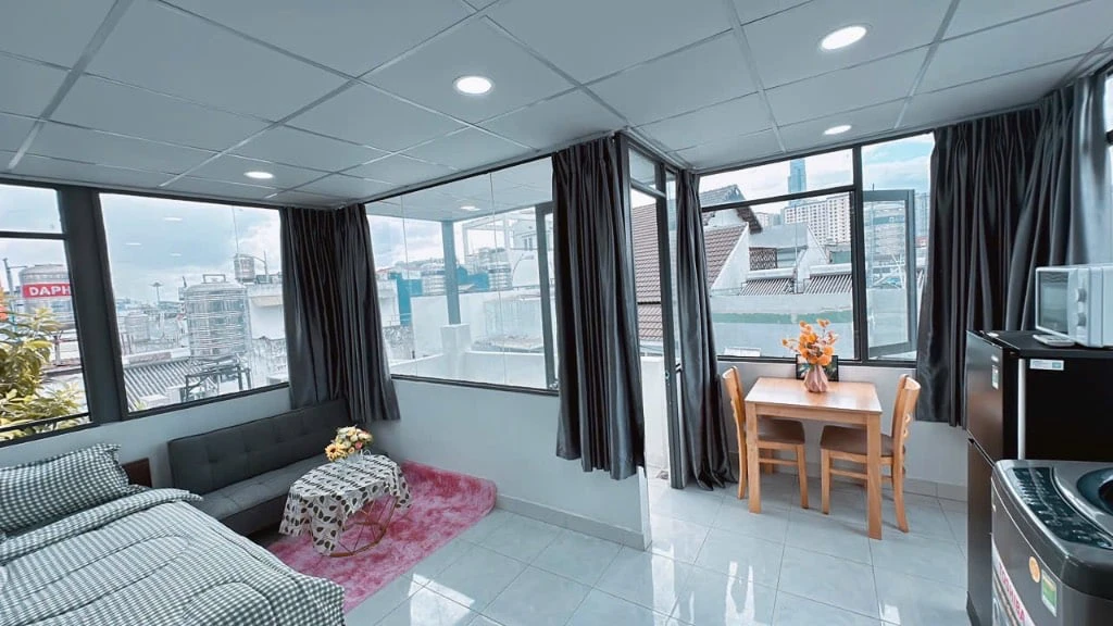 CHO THUÊ PHÒNG ĐIỆN BIÊN PHỦ BÌNH THẠNH, BAN CÔNG, CỬA SỔ THOÁNG, GẦN HUTECH, NGUYỄN GIA TRÍ — ảnh 4