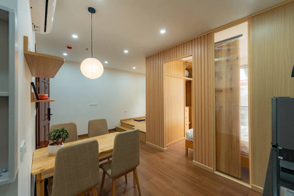 CHO THUÊ CĂN HỘ LẠC LONG QUÂN, TÂY HỒ, GIÁ 7 TRIỆU FULL NỘI THẤT GỖ XỊN, BAN CÔNG — ảnh 8