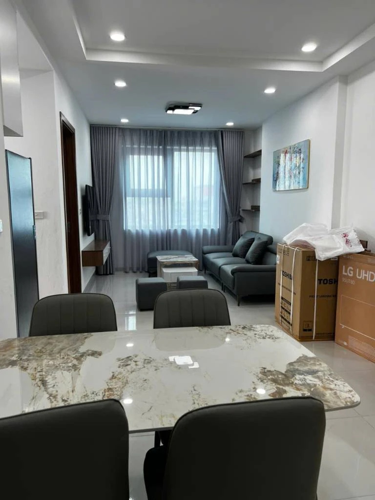 CHO THUÊ CĂN CHUNG CƯ QUANG VINH HẢI PHÒNG, 2PN 2WC FULL NỘI THẤT, GIÁ 10 TRIỆU — ảnh 1
