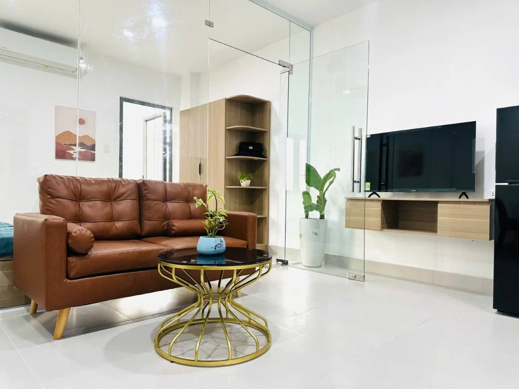 Cho thuê căn 1PN Đào Duy Anh, Phú Nhuận, nhiều ánh sáng, gần Sân bay và Công viên Gia Định — ảnh 2