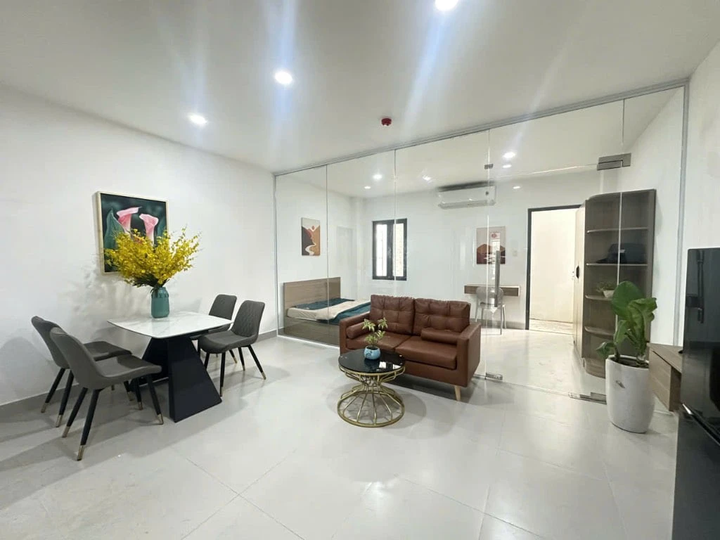 Cho thuê căn 1PN Đào Duy Anh, Phú Nhuận, nhiều ánh sáng, gần Sân bay và Công viên Gia Định — ảnh 3